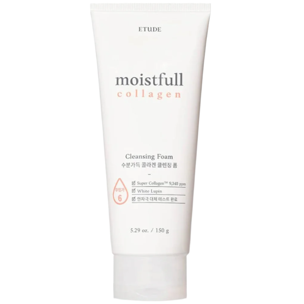 Etude House - Moistfull Collagen Cleansing Foam (150ml) 1 - Seoulful Skincare