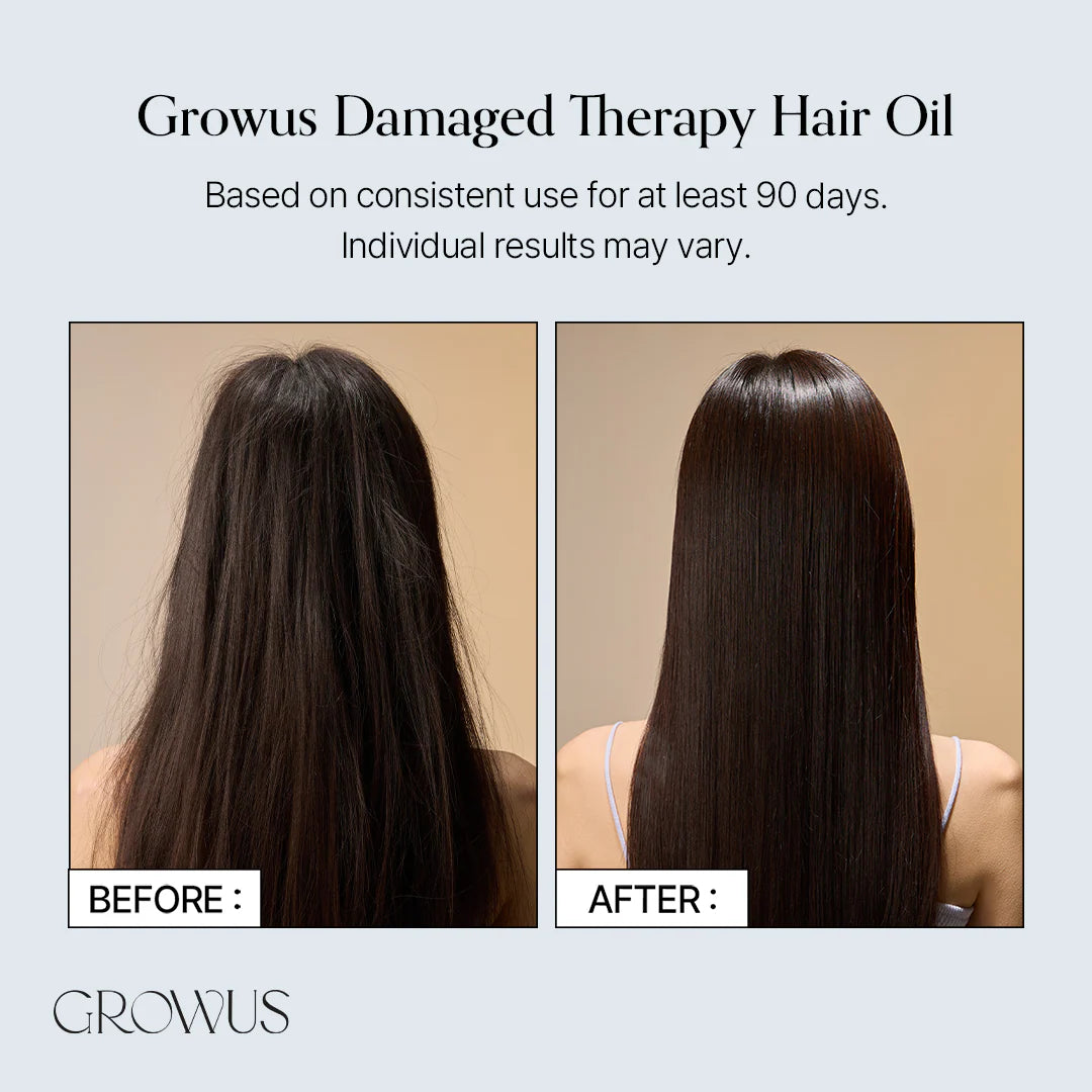 GROWUS - Damage Therapy Hair Oil (65ml) 6 - Seoulful Skincare