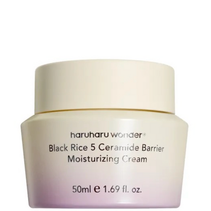 HaruHaru Wonder - Black Rice 5 Ceramide Barrier Moisturizing Cream (50ml) - Seoulful Skincare