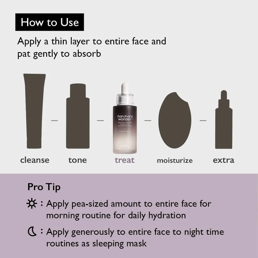 Haruharuwonder_-_Black_Rice_Hyaluronic_Botanical_2GF_Wonderful_Ampoule_30ml_Routine_-_Seoulful_Skincare