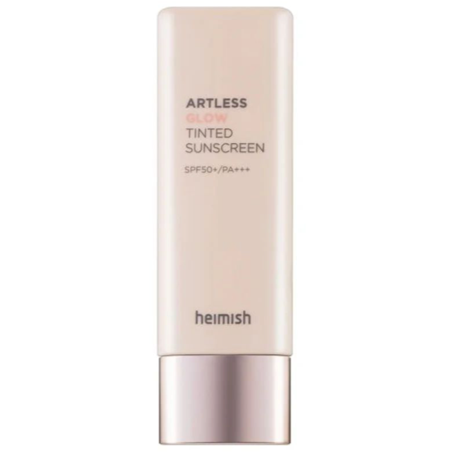 Heimish - Artless Glow tinted Sunscreen SPF 50+ PA ++++ - Seoulful Skincare