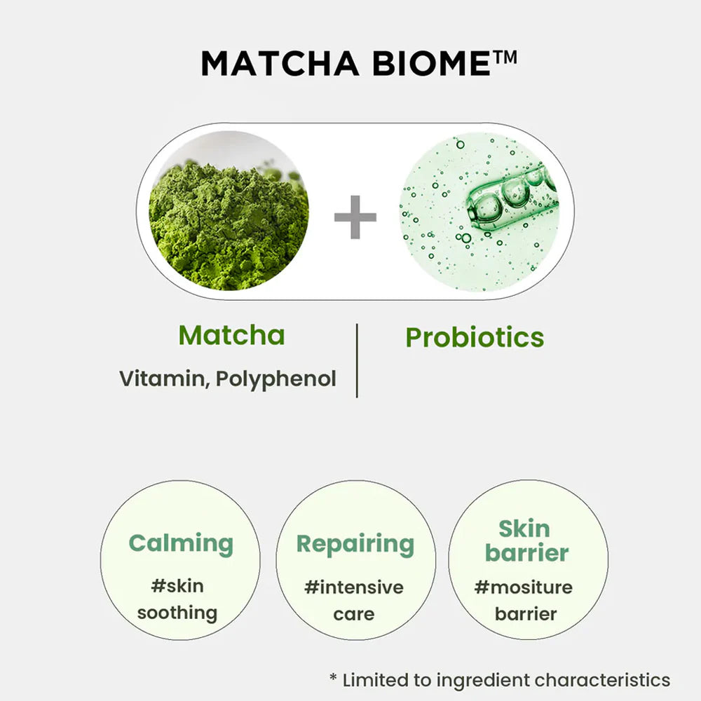 Matcha Biome Oil-Free Calming Gel Moisturiser (100ml)
