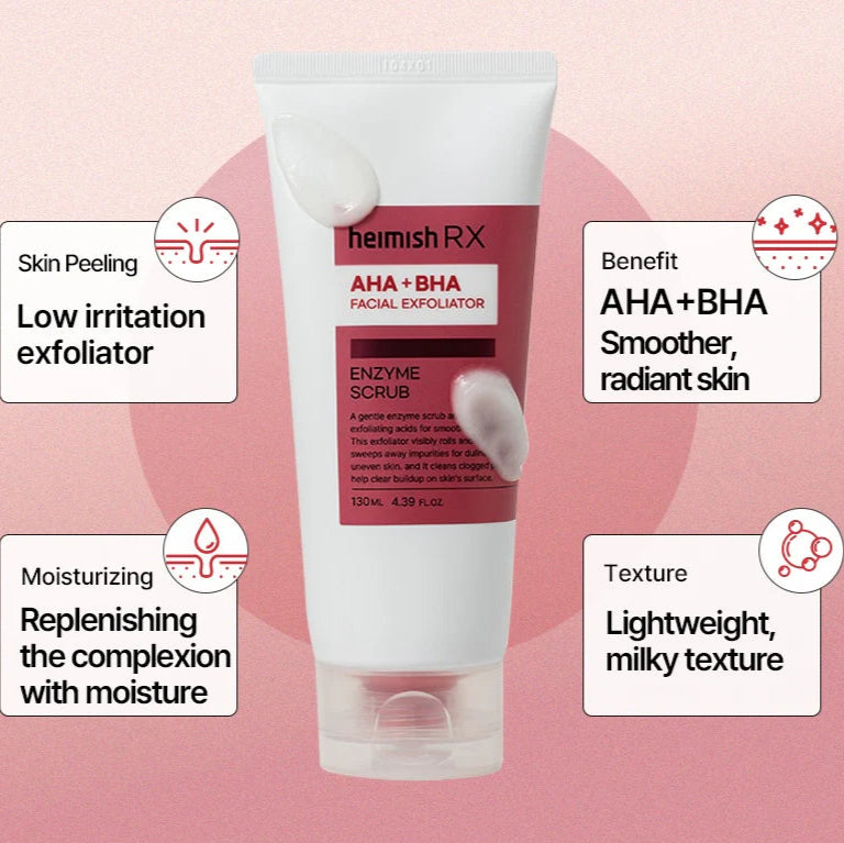 RX AHA BHA Enzyme Scrub (130ml)