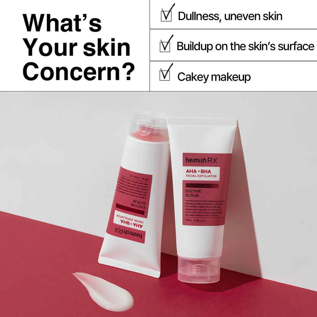 RX AHA BHA Enzyme Scrub (130ml)