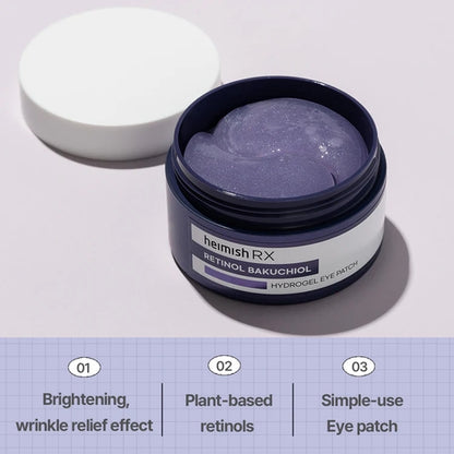 RX Retinol Bakuchiol Hydrogel eye patch (60 patches)