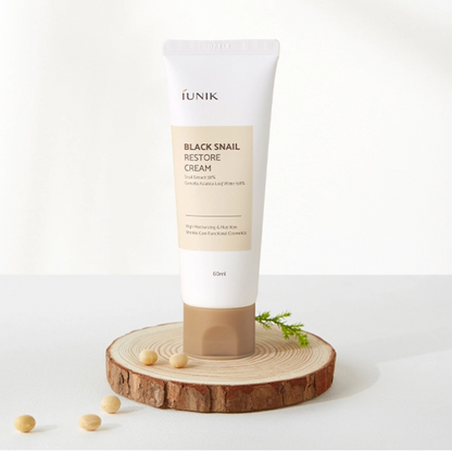 IUNIK - Black Snail Restore Cream (60ml) - v - Seoulful Skincare