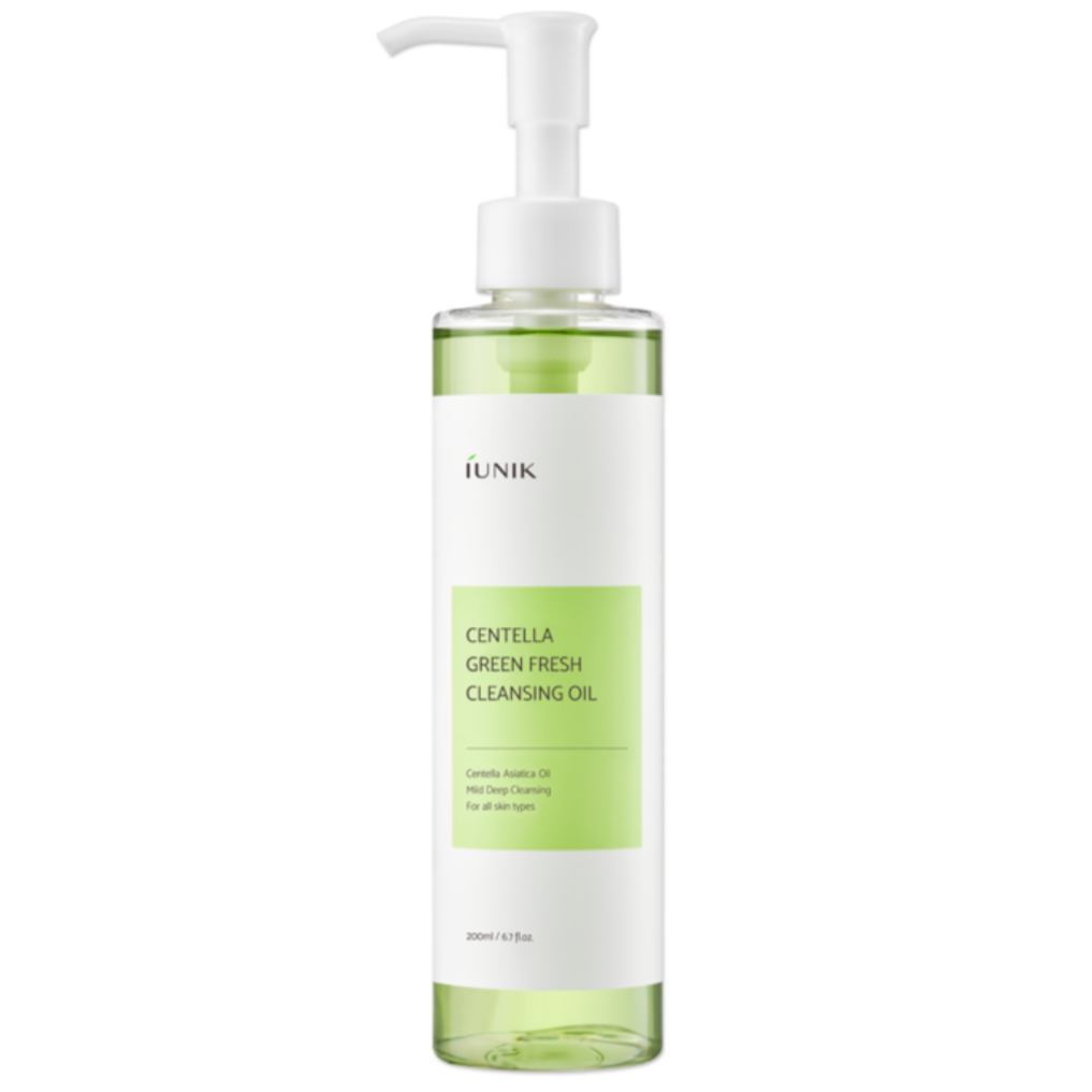 IUNIK - Centella Green Fresh Cleansing Oil (200ml) - Seoulful Skincare