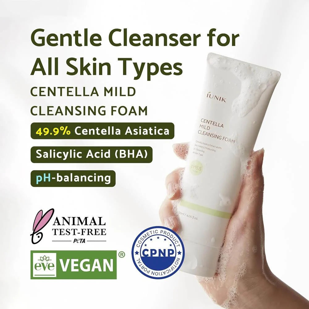 IUNIK_-_Centella_Mild_Cleansing_Foam_120ml_-_v24_-_Seoulful_Skincare