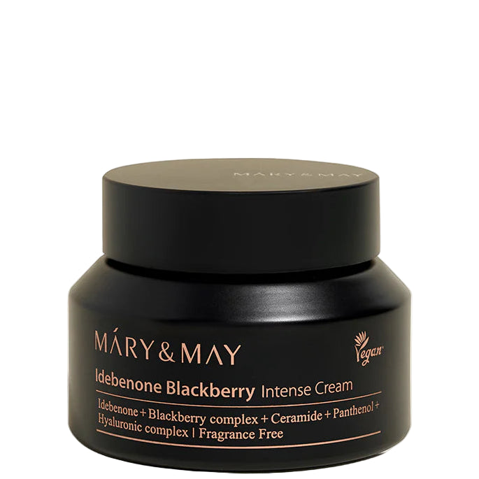 Mary&amp;MAY - Idebenone Blackberry Intense Cream (70g) - Seoulful Skincare