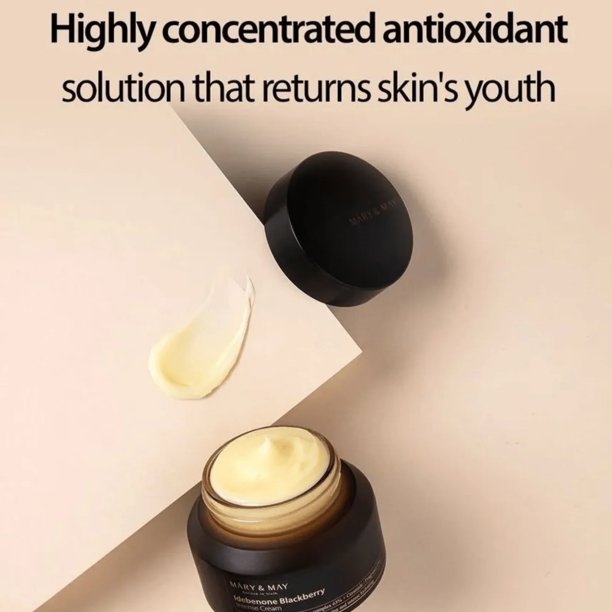 Mary&amp;MAY - Idebenone Blackberry Intense Cream (70g) 5 - Seoulful Skincare