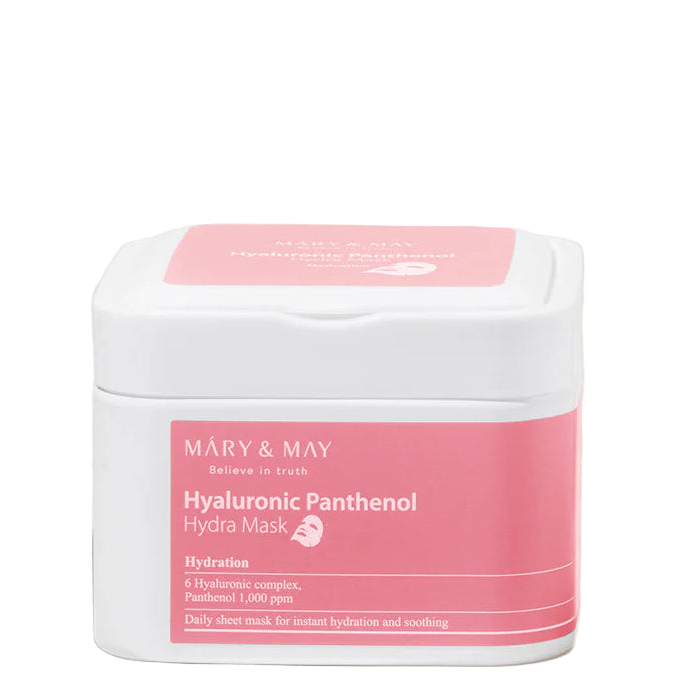 Mary&amp;May - Hyaluronic Panthenol Hydra Mask (30 sheets) - Seoulful Skincare