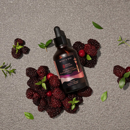 Mary&amp;May - Idebenone+Blackberry Complex Serum (80ml) - v4 - Seoulful Skincare