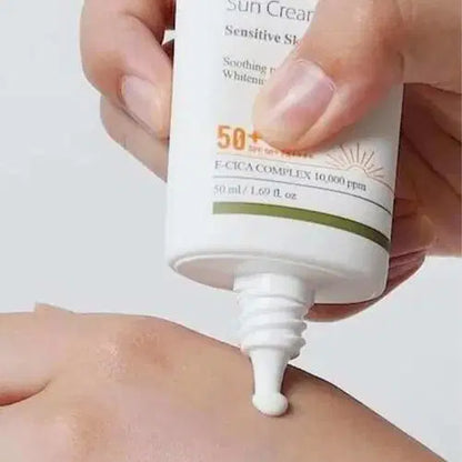 Mary&amp;May - Vegan CICA Soothing Sun Cream SPF50+ PA++++ (50ml) 6- Seoulful Skincare