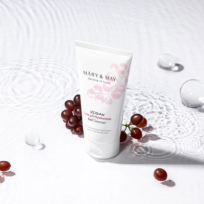 Mary&amp;May - Vegan Low pH Hyaluronic Gel Cleanser (150ml) - v11 - Seoulful Skincare