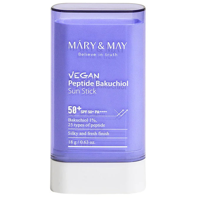 Mary&amp;May - Vegan Peptide Bakuchiol Sun Stick SPF50+ PA++++ (18g) - Seoulful Skincare