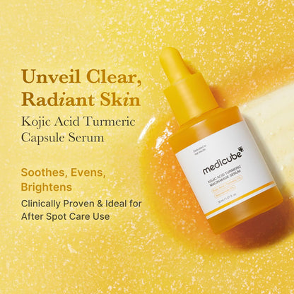 Medciube - Kojic Acid Turmeric Niacinamide Serum (30ml) 1 - Seoulful Skincare