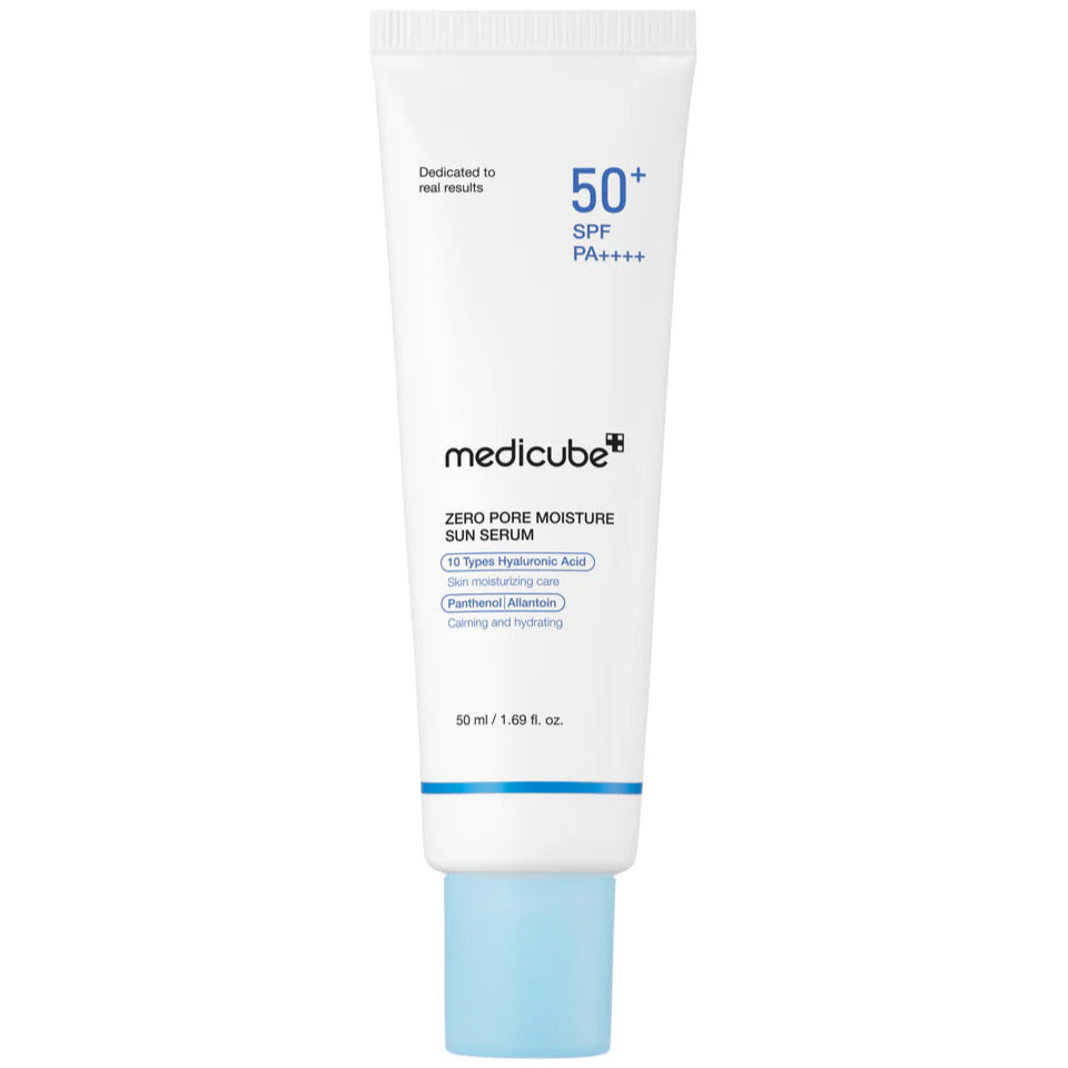 Medciube - Zero Pore Moisture Sun Serum (50ml) - Seoulful Skincare