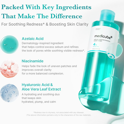Medicube - Azelaic Acid Niacinamide Clear Toner - v4 - Seoulful Skincare