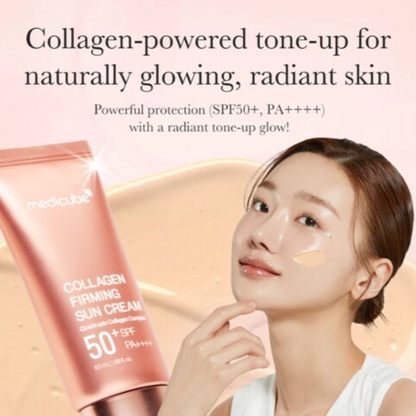Medicube - Collagen Firming Sun Cream (50ml) - v5 - Seoulful Skincare