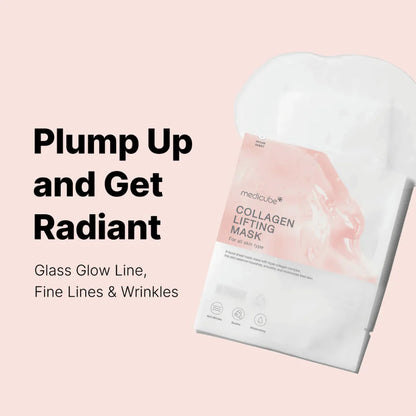 Medicube - Collagen Radiance Mask (2 Sheets) Info 1 - Seoulful Skincare