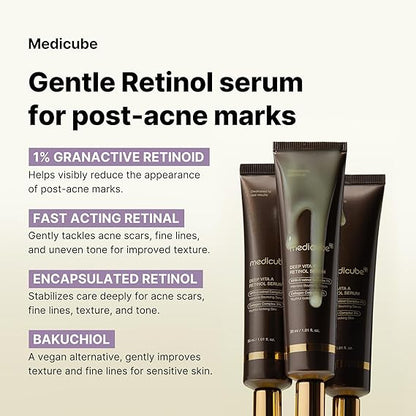 Medicube - Deep Reviving Bakuchiol Retinol Serum (30ml) 3 - Seoulful Skincare