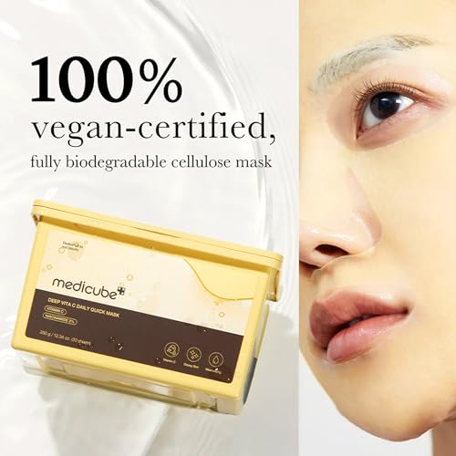 Medicube - Deep Vita C Daily Quick Masks (30 sheets) - v2 - Seoulful Skincare