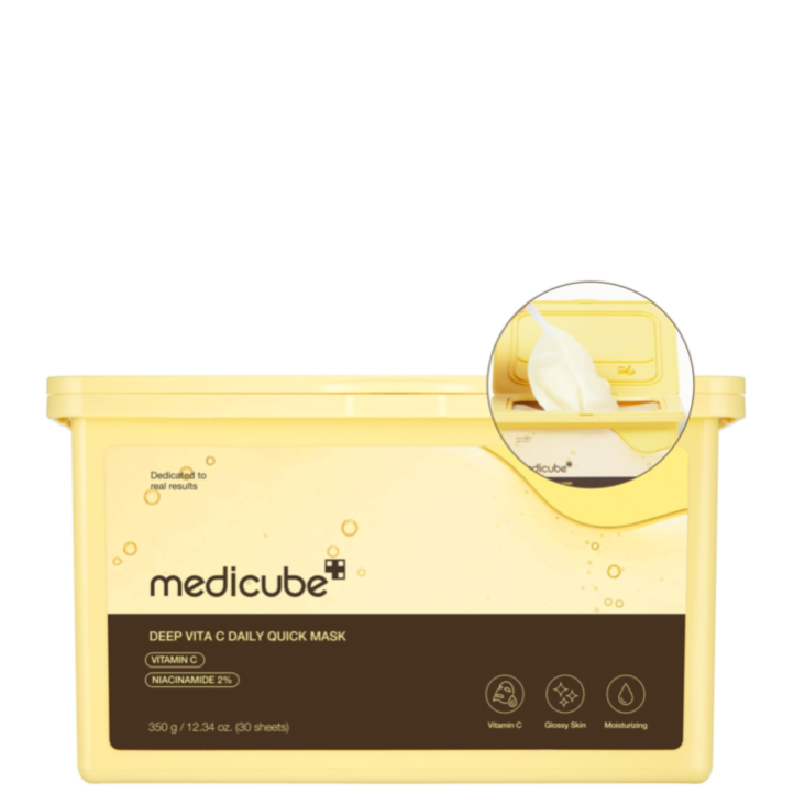 Medicube - Deep Vita C Daily Quick Masks (30 sheets) 1 - Seoulful Skincare
