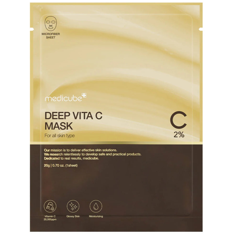 Medicube - Deep Vita C Mask (1 sheet) - Seoulful Skincare