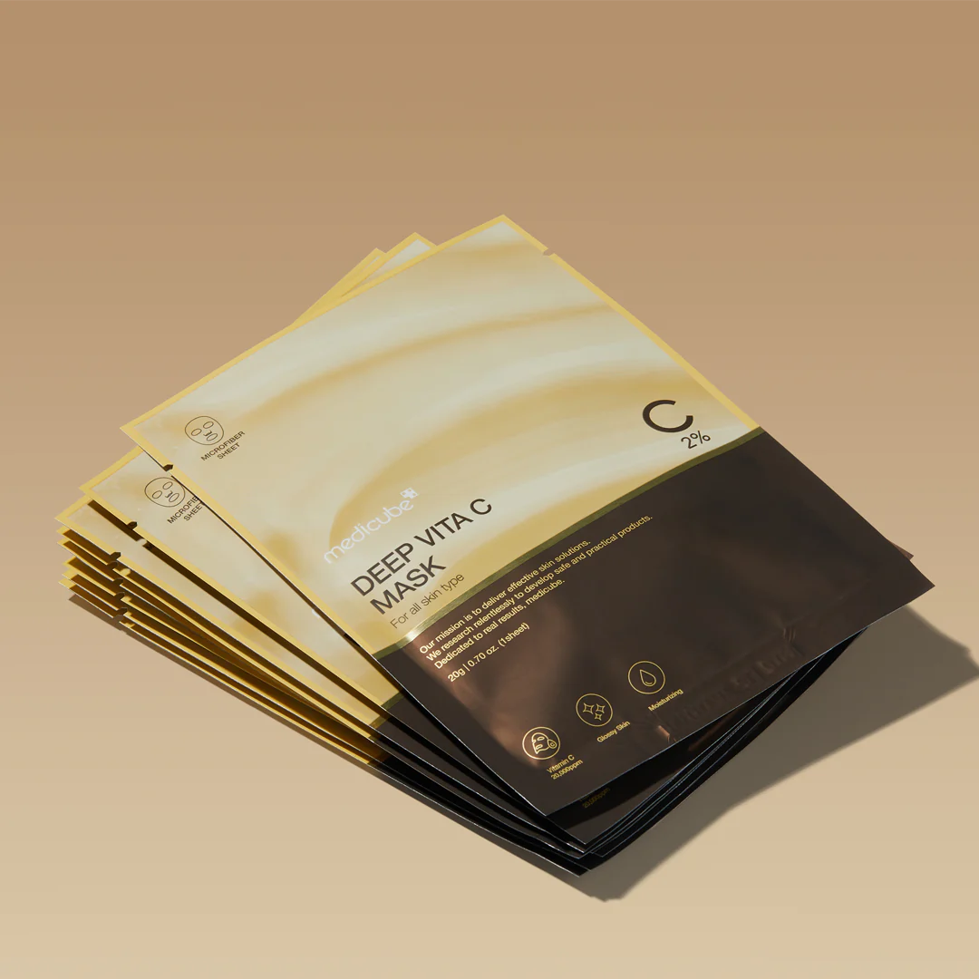 Medicube - Deep Vita C Mask (1 sheet) 2 - Seoulful Skincare
