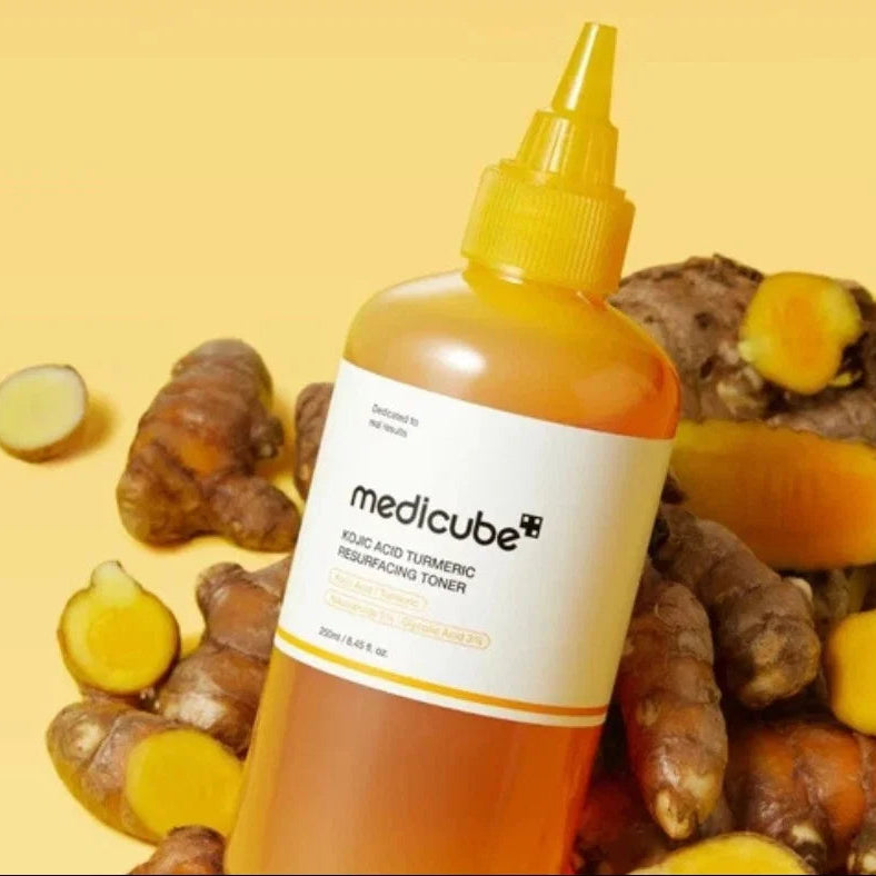 Medicube - Kojic Acid Turmeric Resurfacing Toner (250ml) 5- Seoulful Skincare