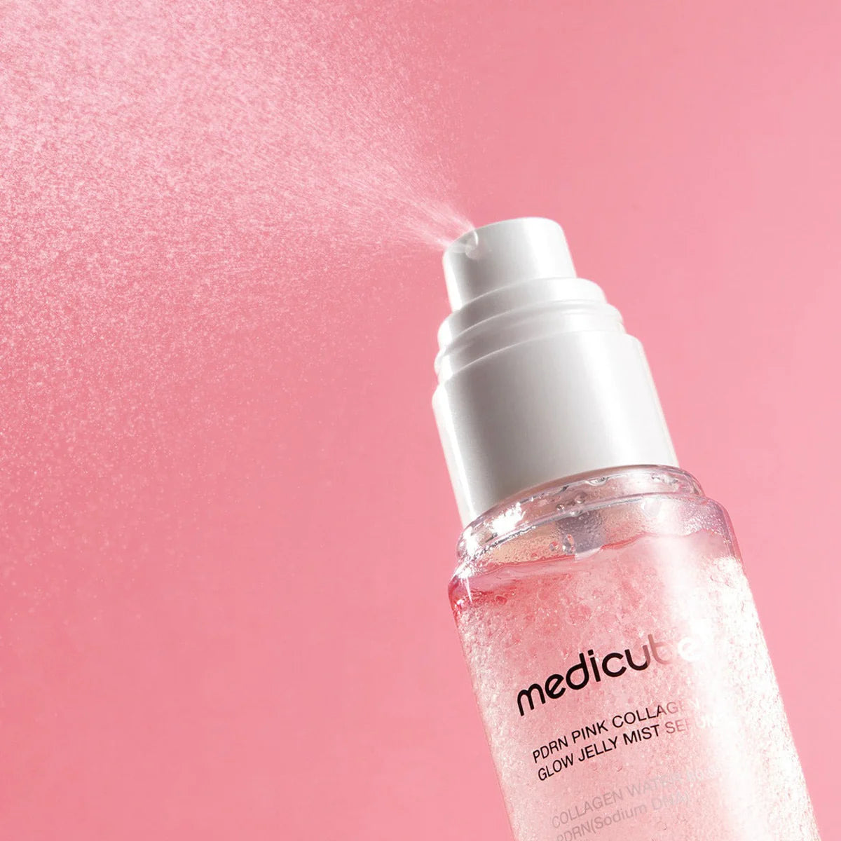 Medicube - PDRN Pink Collagen Glow Jelly Mist Serum (100ml) 6 - Seoulful Skincare