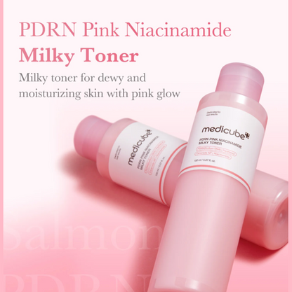 Medicube - PDRN Pink Niacinamide Milky Toner (150ml) - v2 - Seoulful Skincare