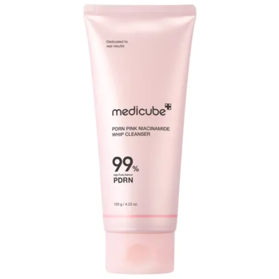 Medicube - PDRN Pink Niacinamide Whip Cleanser (120g) - Seoulful Skincare