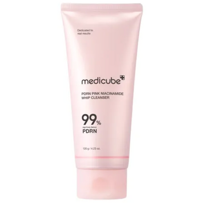 Medicube - PDRN Pink Niacinamide Whip Cleanser (120g) - Seoulful Skincare