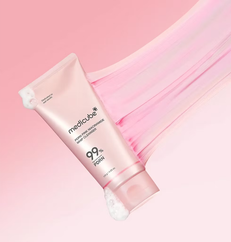 Medicube - PDRN Pink Niacinamide Whip Cleanser (120g) - v15 - Seoulful Skincare