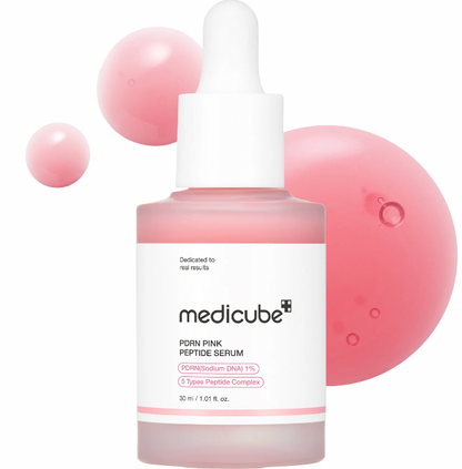 Medicube - PDRN Pink Peptide Glow Serum (30ml) - Seoulful Skincare