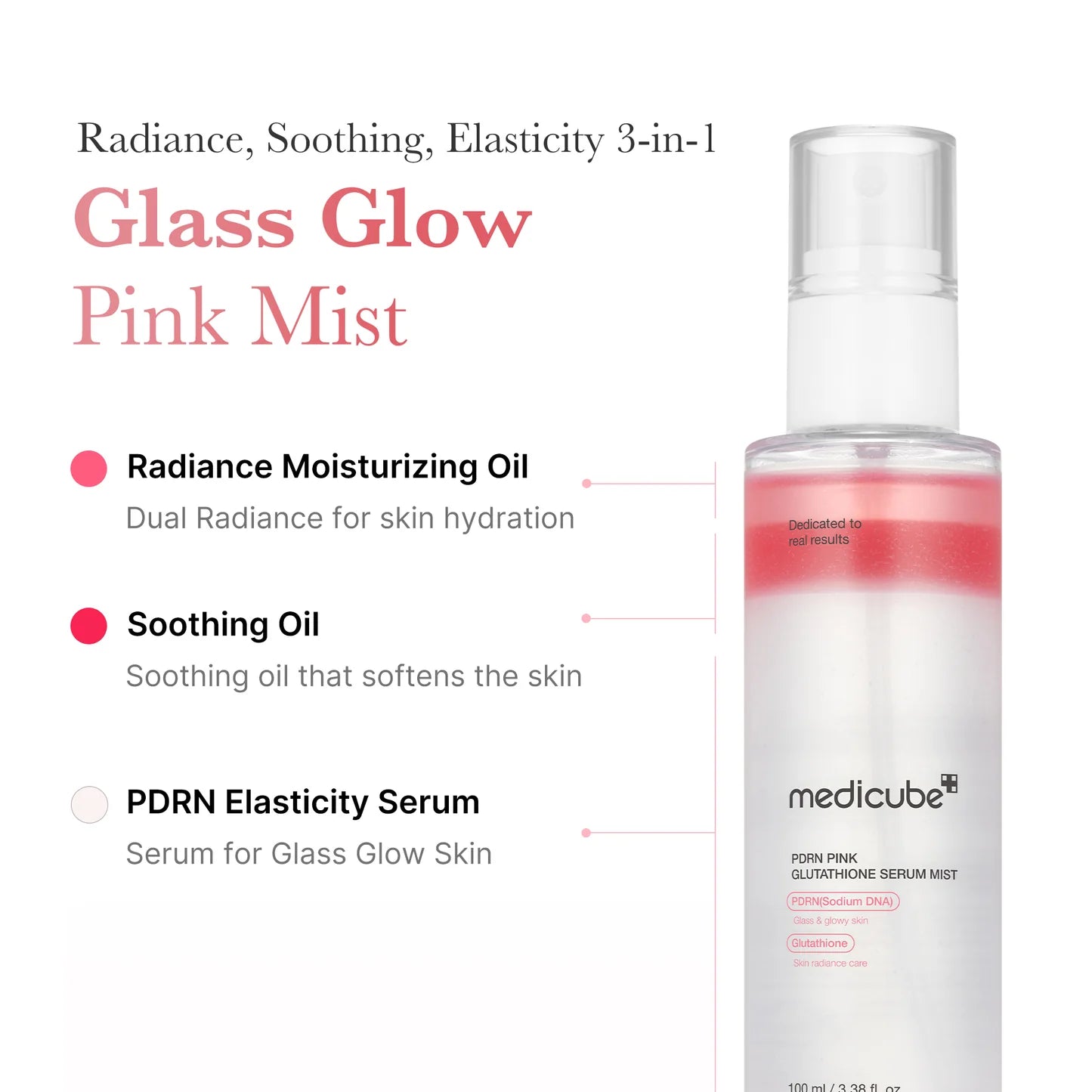 PDRN Pink Peptide Serum Mist (100ml)