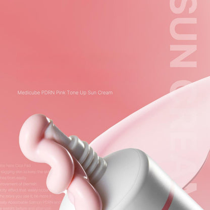 Medicube - PDRN Pink Tone Up Sun Cream (50ml) 3 - Seoulful Skincare