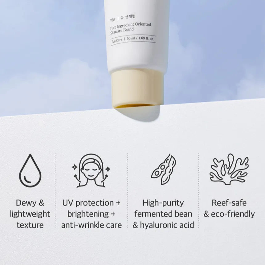 Mixsoon - Bean Sun Serum (50ml) - v8 - Seoulful Skincare