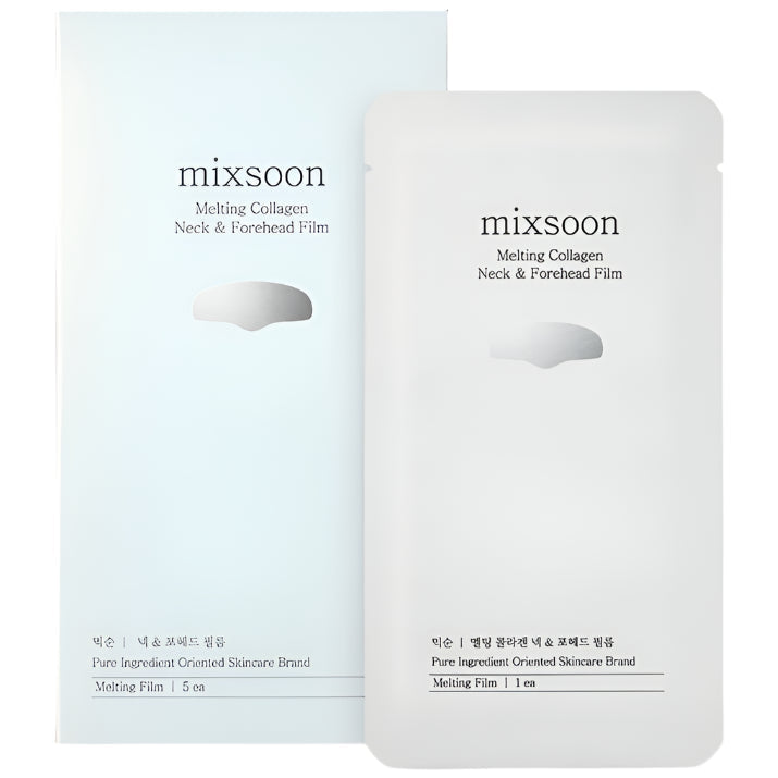 Mixsoon - Melting Collagen Neck &amp; Forehead Film (5ea) - Seoulful Skincare