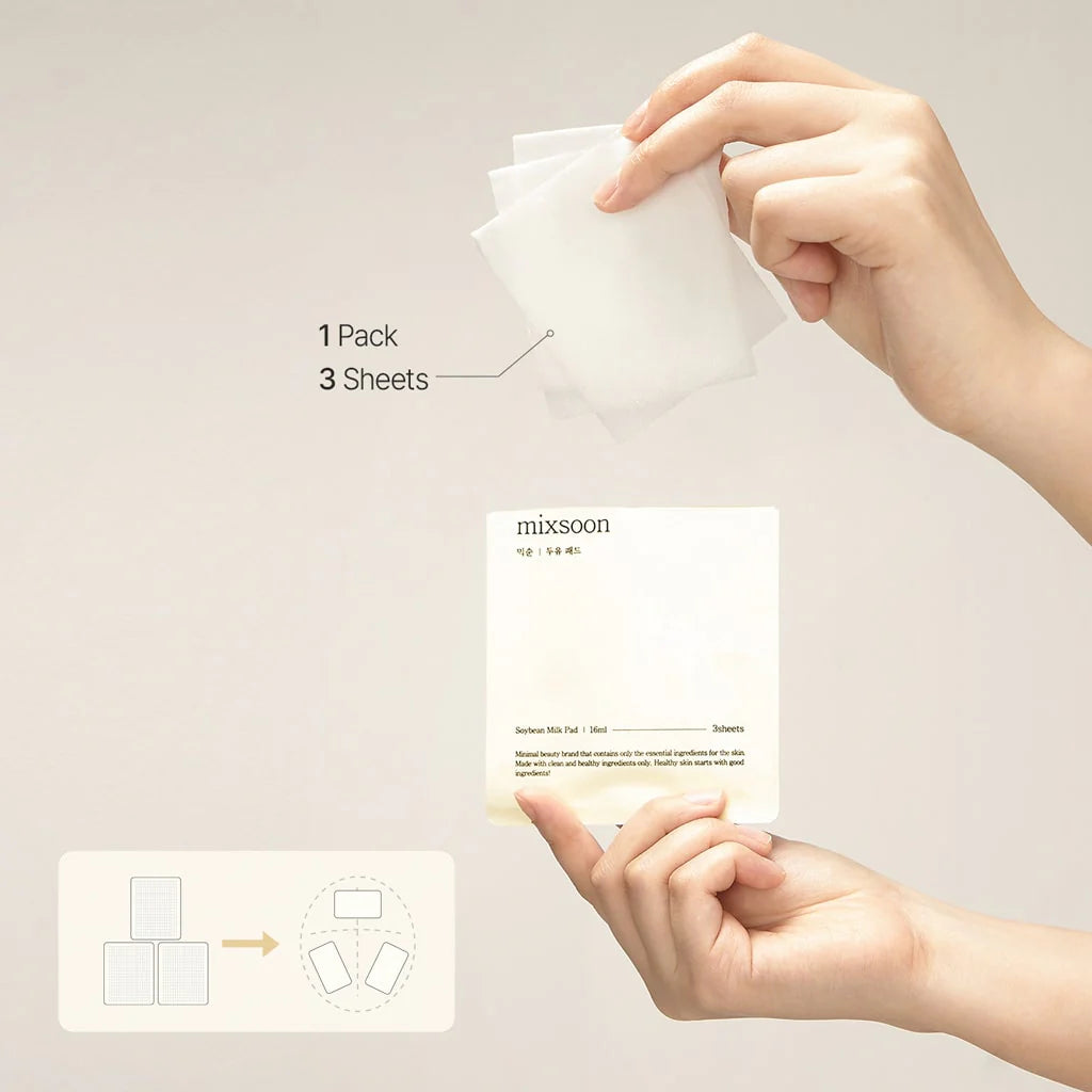 Mixsoon - Soybean Milk Pad (1ea) Info 1 - Seoulful Skincare