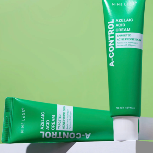 NINE LESS - A-Control Azelaic Acid Cream (50ml) - 9v - Seoulful Skincare