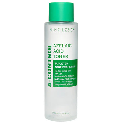 NINE LESS - A-Control Azelaic Acid Toner (150ml) - Seoulful Skincare