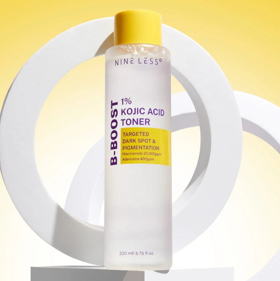 NINE LESS - B-Boost 1% Kojic Acid Toner (200ml) - v - Seoulful Skincare