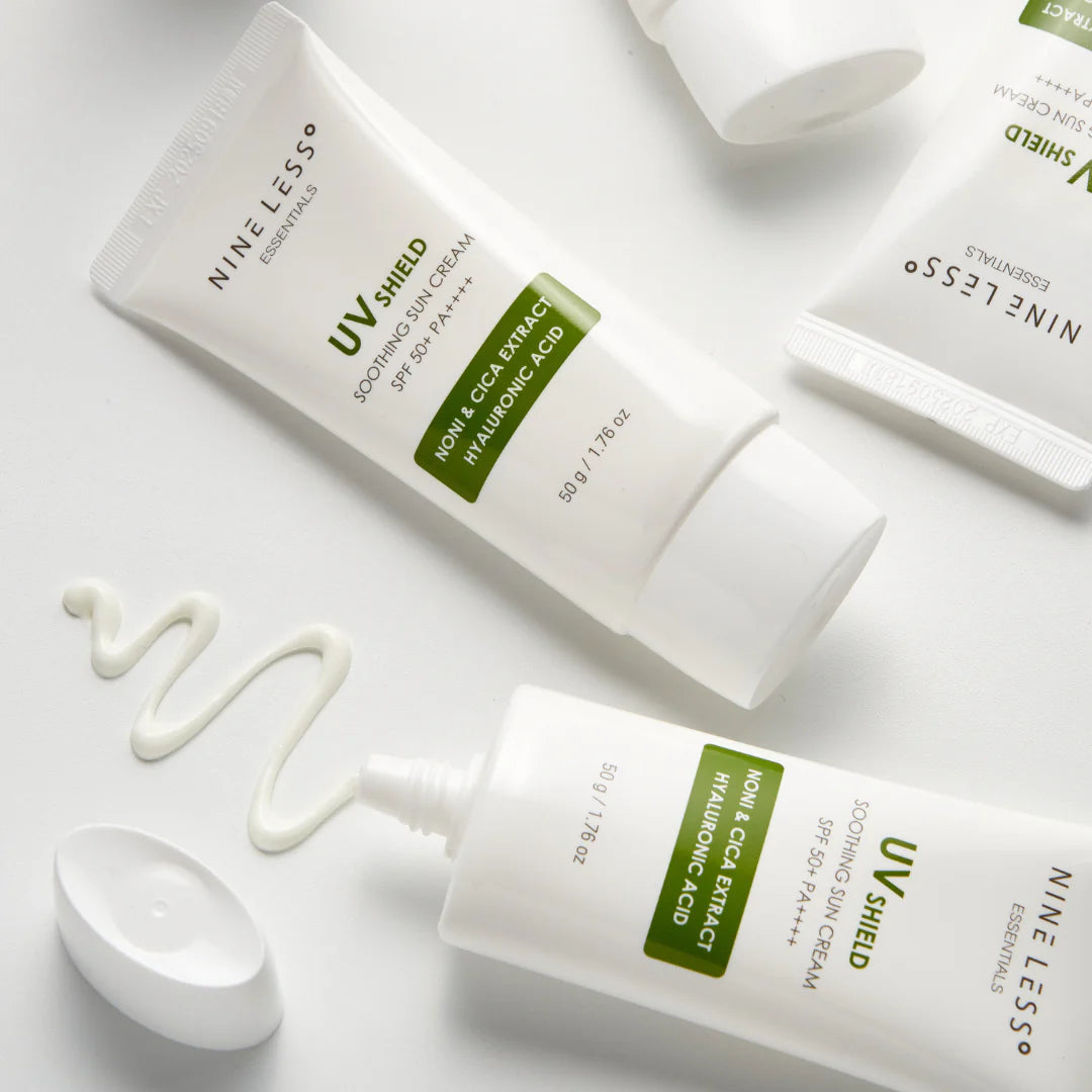 NINE LESS - Essentials UV Shield Soothing Sun Cream (50g) - v3 - Seoulful Skincare