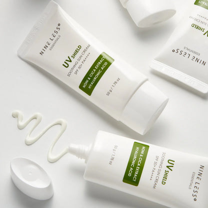 NINE LESS - Essentials UV Shield Soothing Sun Cream (50g) - v3 - Seoulful Skincare