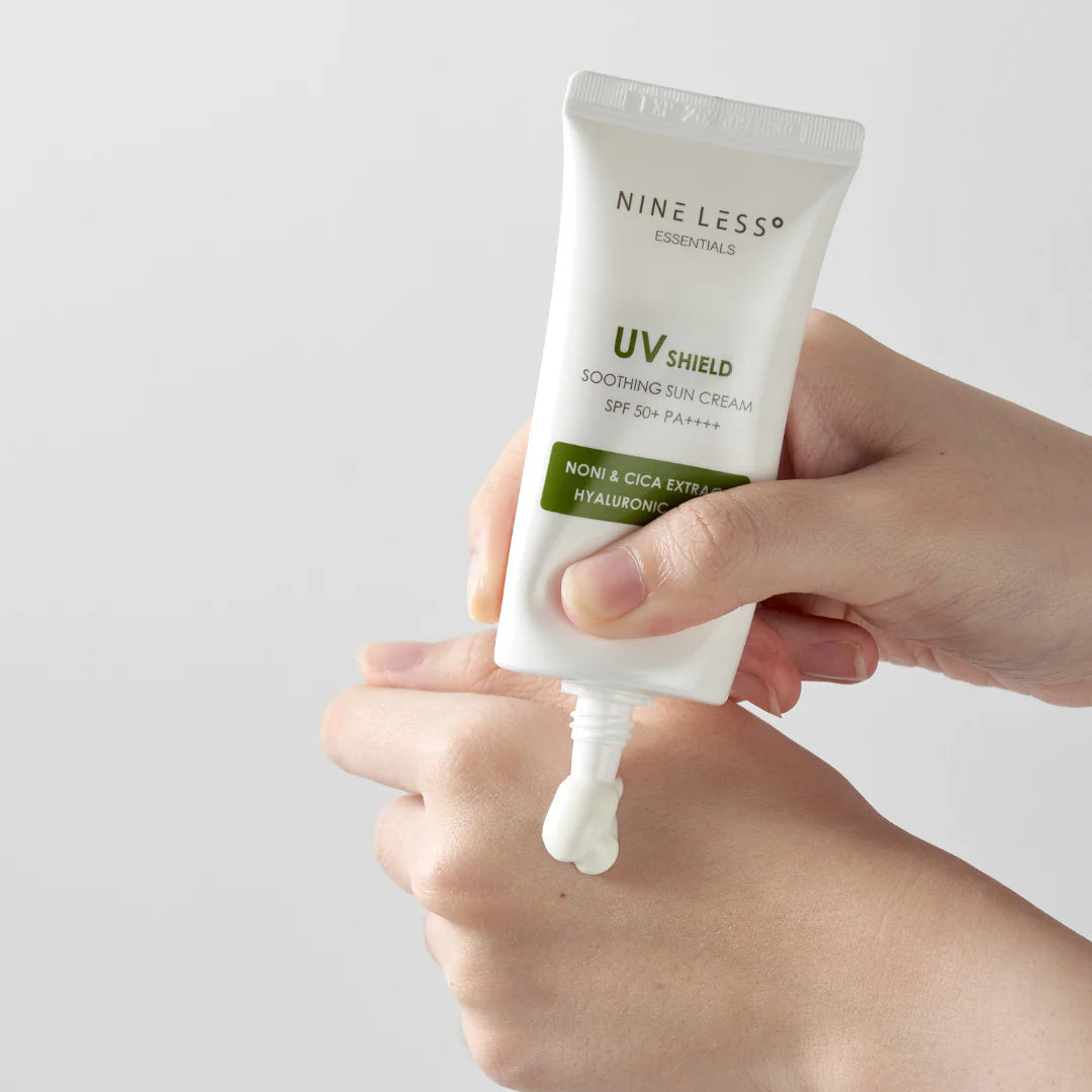 NINE LESS - Essentials UV Shield Soothing Sun Cream (50g) - v4 - Seoulful Skincare
