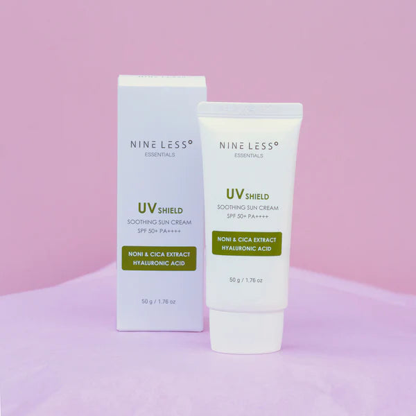 NINE LESS - Essentials UV Shield Soothing Sun Cream (50g) - v6 - Seoulful Skincare