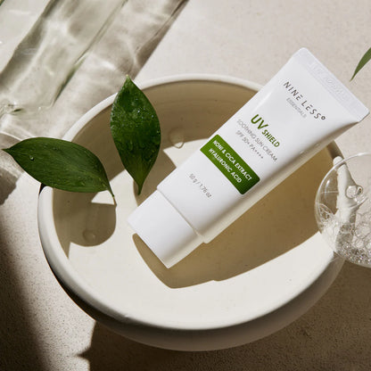 NINE LESS - Essentials UV Shield Soothing Sun Cream (50g) - v - Seoulful Skincare