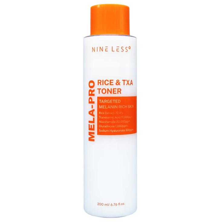 NINE LESS - MELA-PRO Rice &amp; TXA Toner (200ml) - Seoulful Skincare